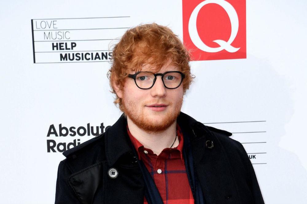 Ed Sheeran at the Q Awards
