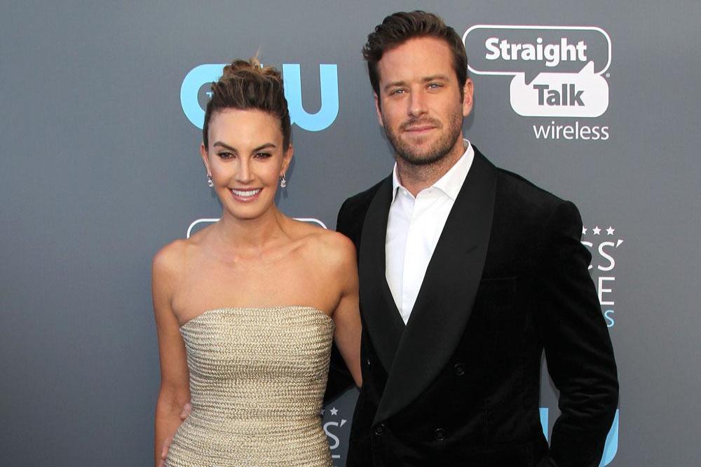 Elizabeth Chambers and Armie Hammer 