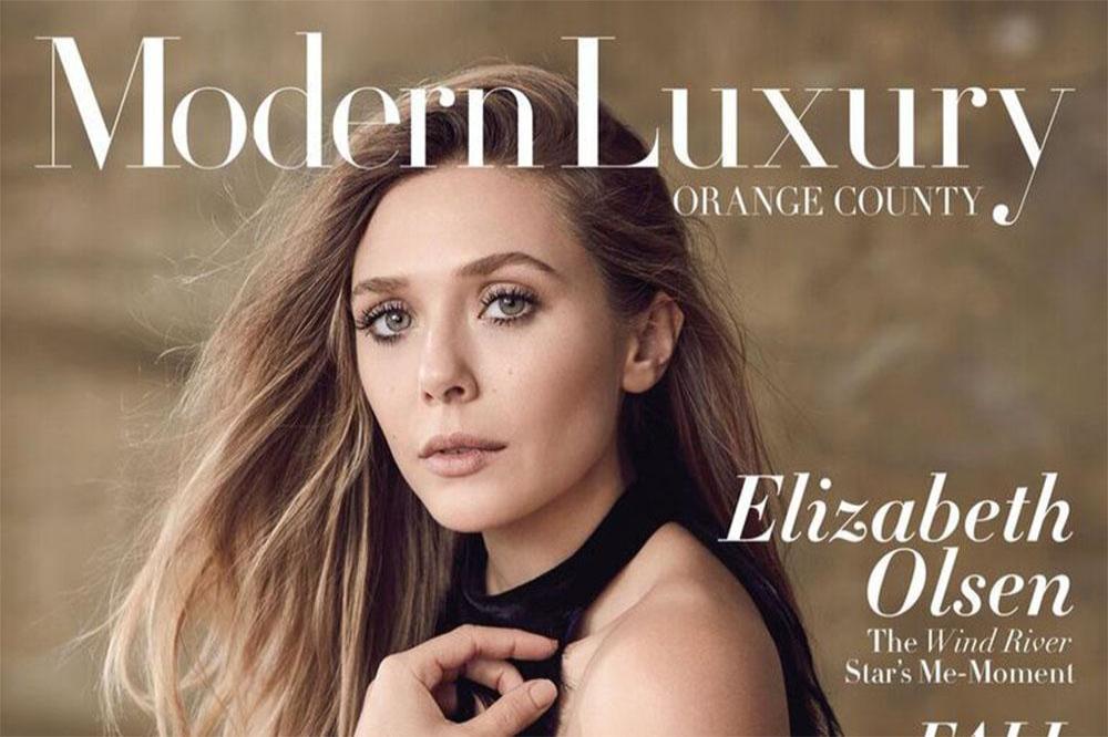 Elizabeth Olsen for Modern Luxury magazine