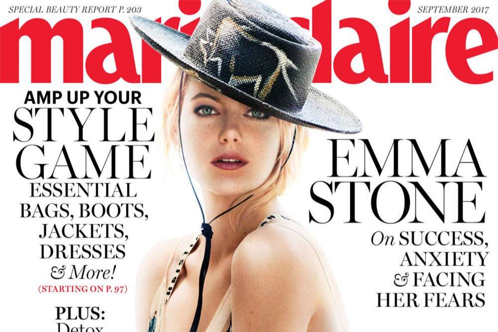 Emma Stone for Marie Claire magazine