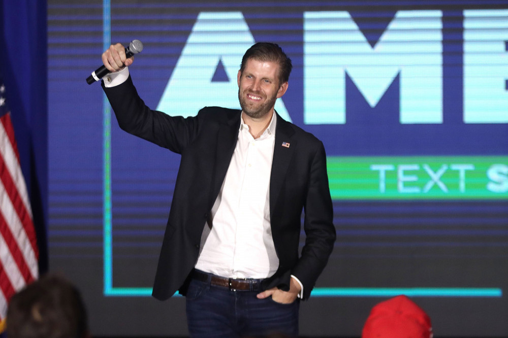 Eric Trump says his father will win back the White House in 2024