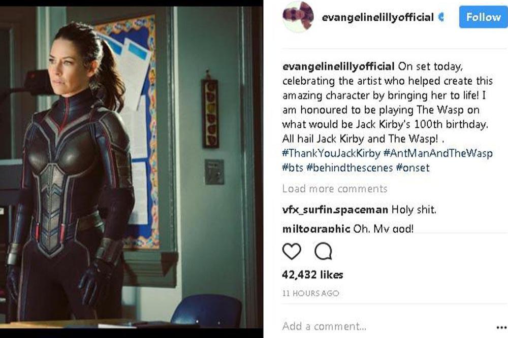 Evangeline Lilly (c) Instagram