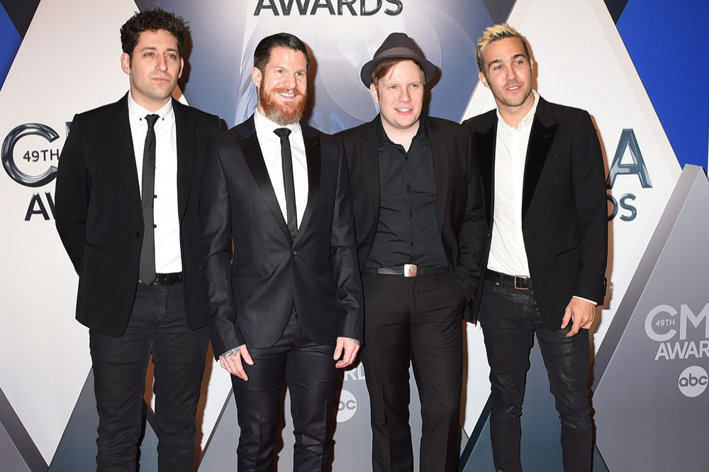 Fall Out Boy have shelved some songs