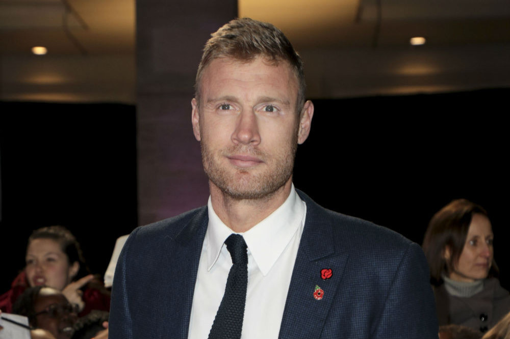 Freddie Flintoff has returned to work filming his new cricket show