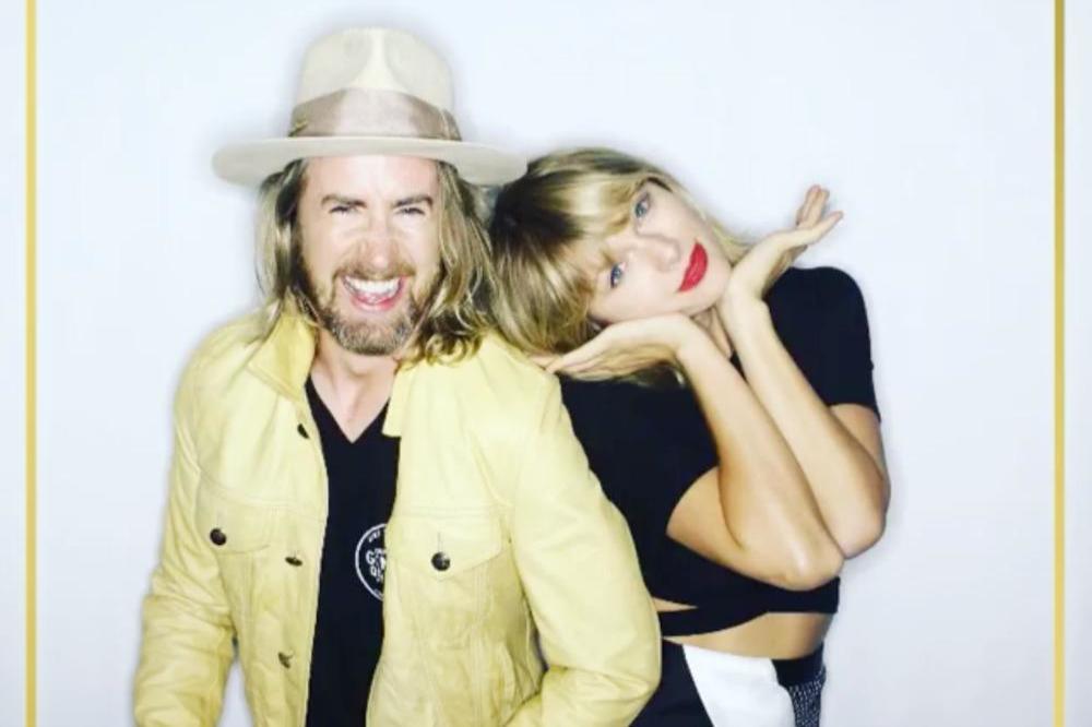 Gareth Bromell and Taylor Swift (c) Instagram