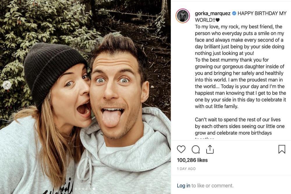 Gemma Atkinson and Gorka Marquez via Instagram (c)