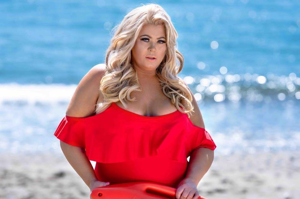 Gemma Collins in a swimsuit from her GC x Boohoo collection 