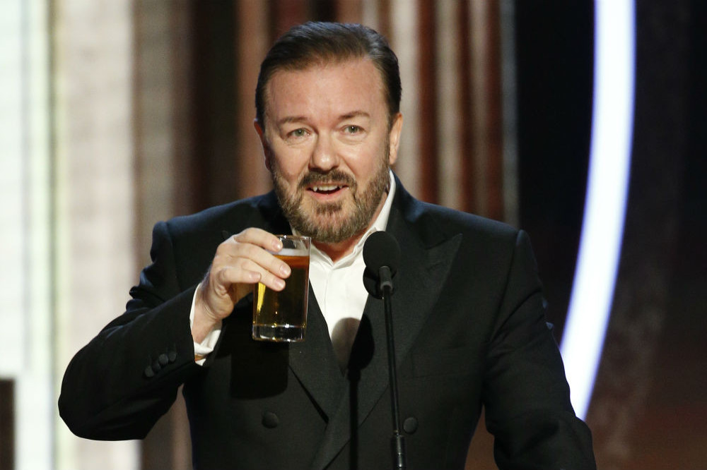 Ricky Gervais has defended his comedy as 'irony'