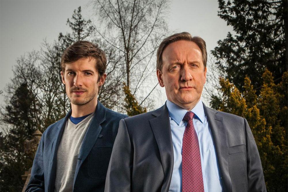 Gwilym Lee and Neil Dudgeon in Midsomer Murders