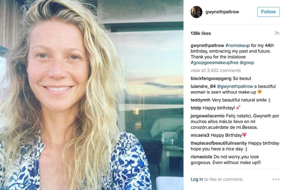 Gwyneth Paltrow's Instagram post