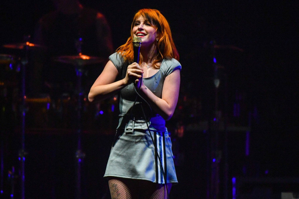 Paramore's concert was briefly interrupted as the fighting pair were dealt with