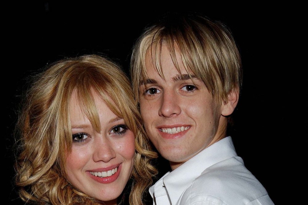 Hilary Duff and Aaron Carter dated in the early 2000s
