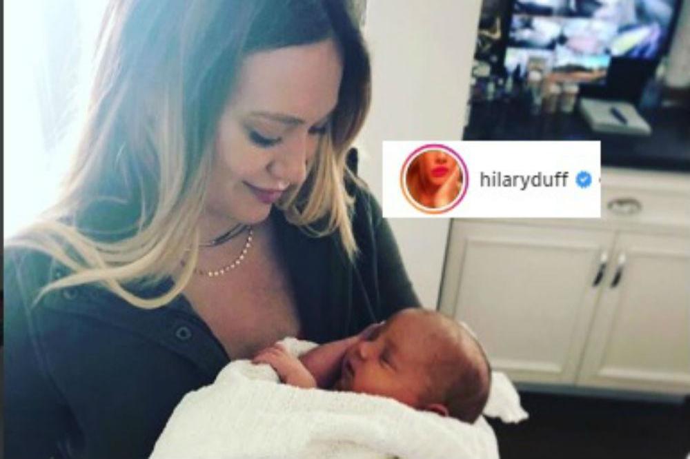 Hilary Duff and Lulu (c) Instagram