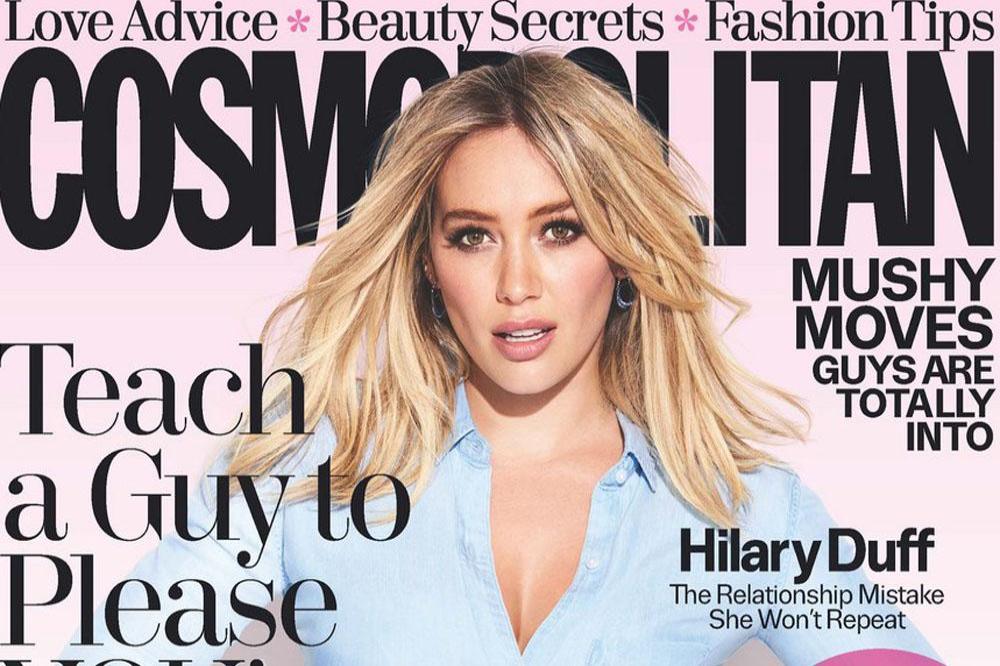 Hilary Duff on Cosmopolitan cover