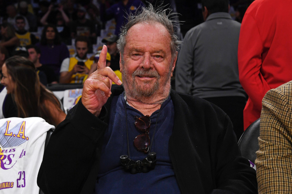 Jack Nicholson at the Crypto.com Arena over the weekend