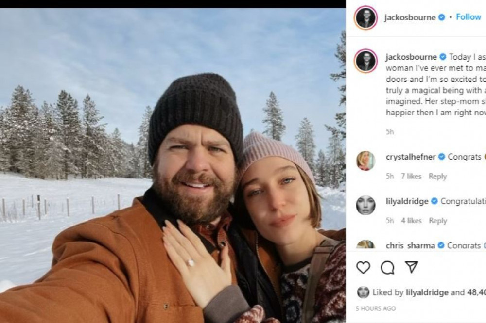 Jack Osbourne and Aree Gearhart are engaged (c) Instagram/JackOsbourne