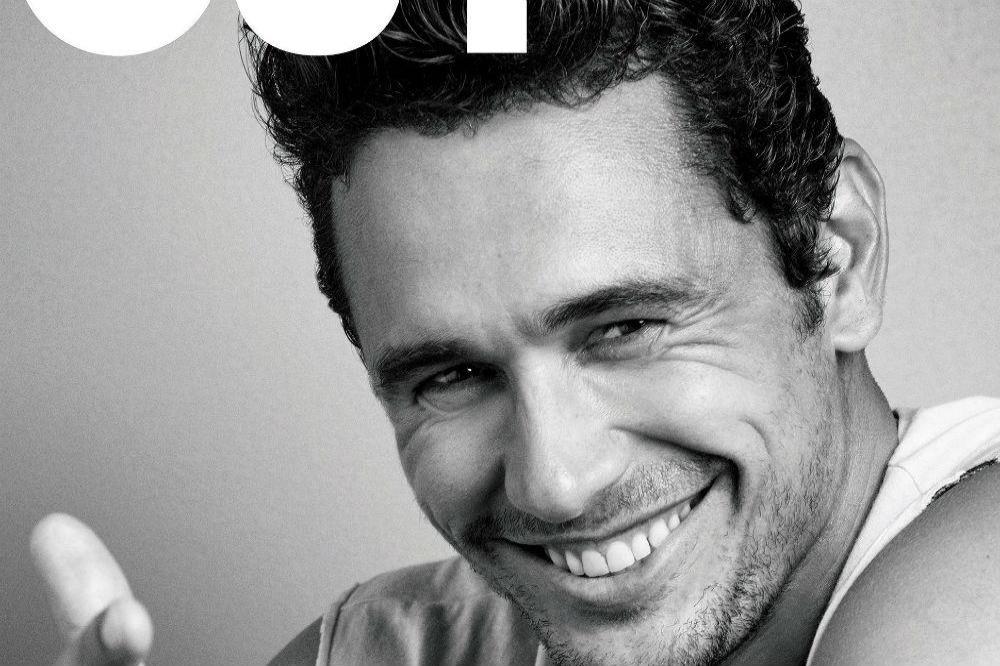 James Franco on Out magazine cover