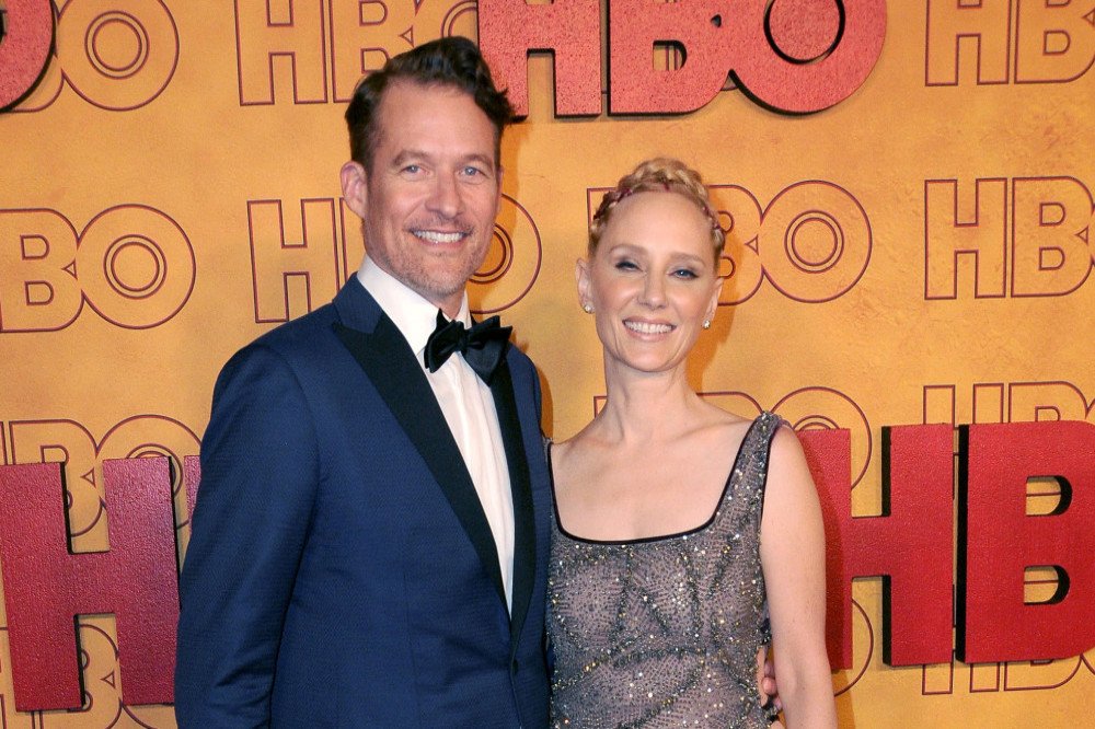 James Tupper and his son Atlas are learning to cope after Anne Heche's death