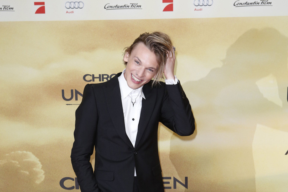 Jamie Campbell Bower was given a terrifying costume for his role in Stranger Things