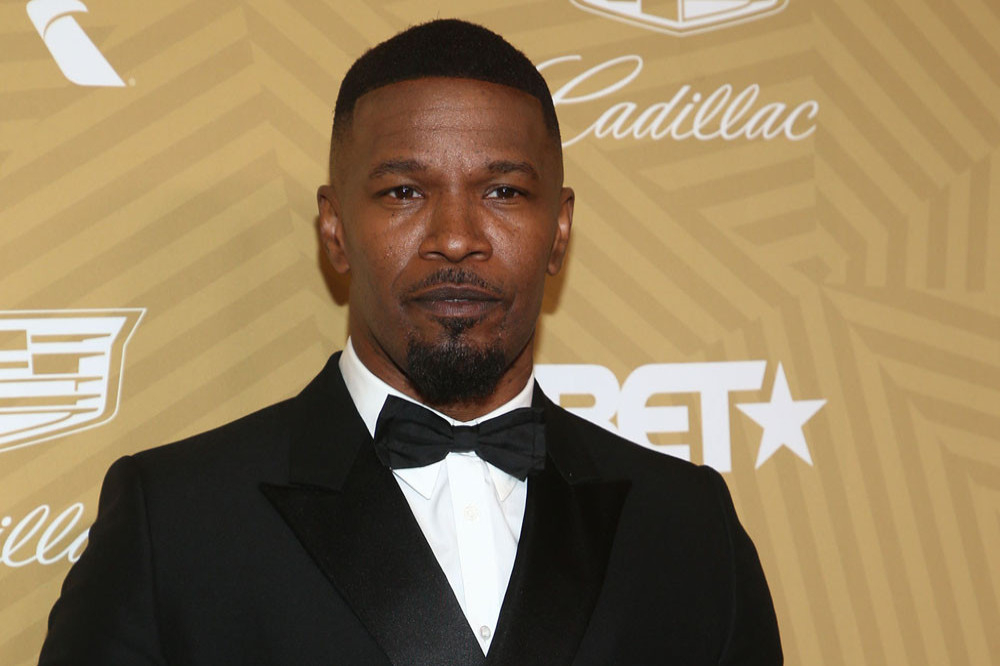 Jamie Foxx has been spotted on a boat on the Chicago River having a fun day out