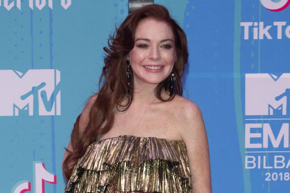 Lindsay Lohan is trying to be the best mom she can be