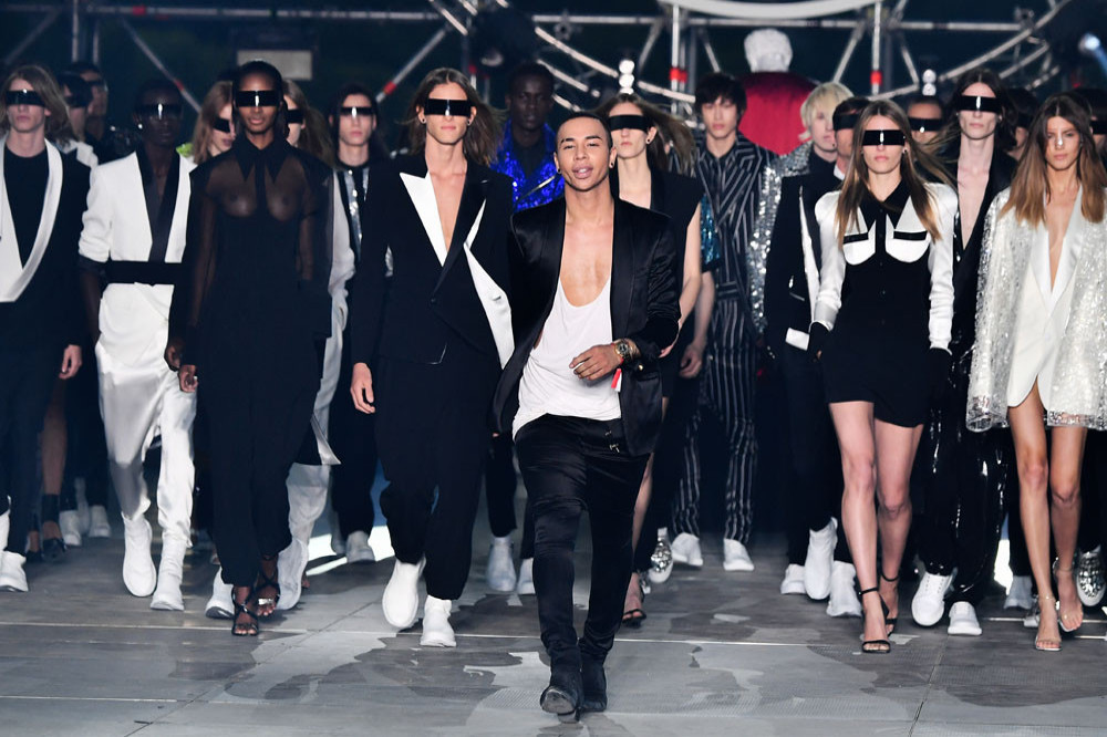 Jean Paul Gaultier told Olivier Rousteing to follow his institution for his guest collection