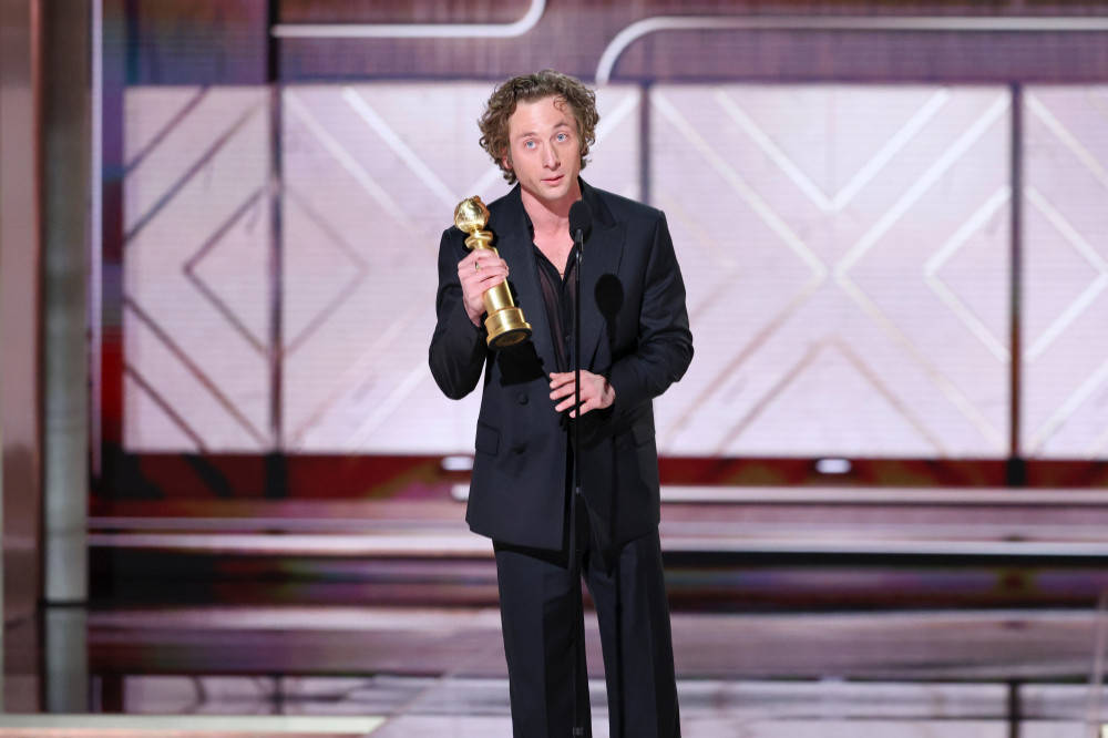 Jeremy Allen White scooped his second Golden Globe in a row