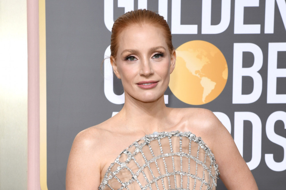 Jessica Chastain looks after her skin