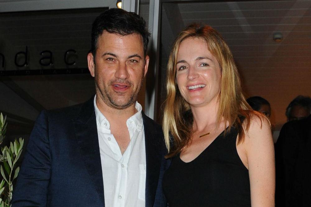 Jimmy Kimmel and wife