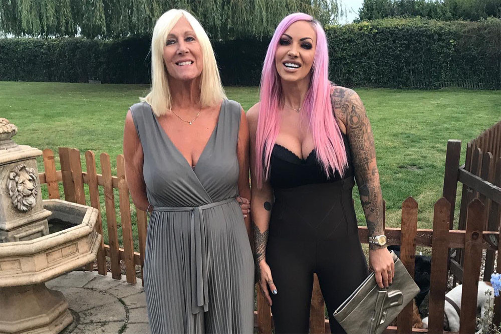 Jodie Marsh and her mother Kristina