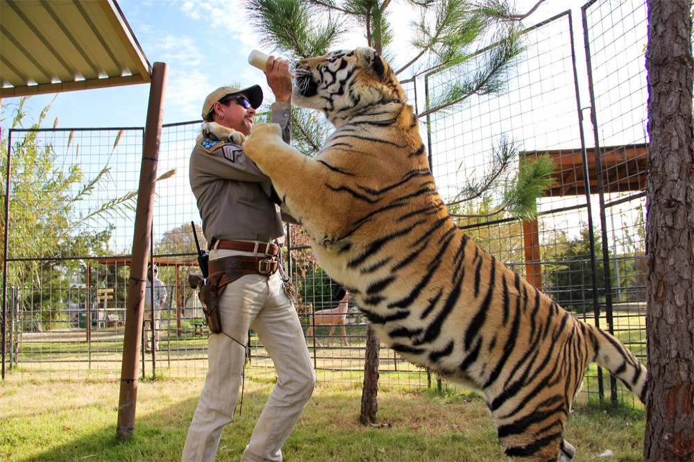 Joe Exotic is hoping for a pardon