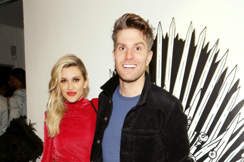 Joel Dommett and Ashley Roberts at the NOW TV 'Game of Thrones' tattoo studio pop-up 
