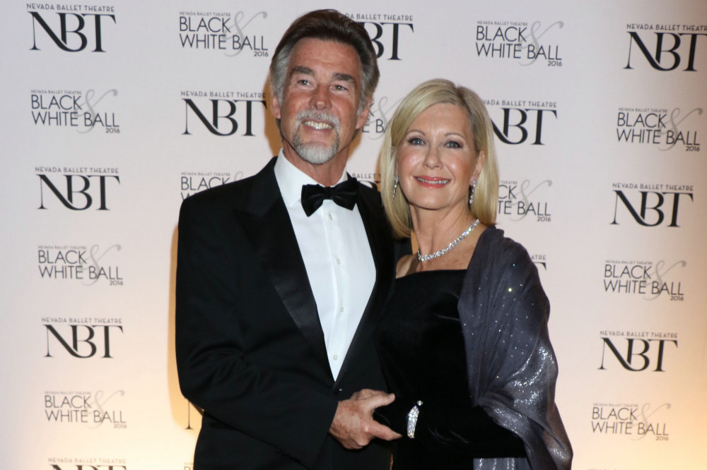 John Easterling has paid a moving tribute to his late wife Dame Olivia Newton-John