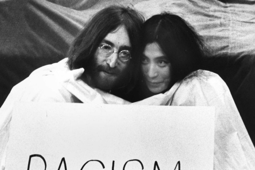John Lennon and Yoko