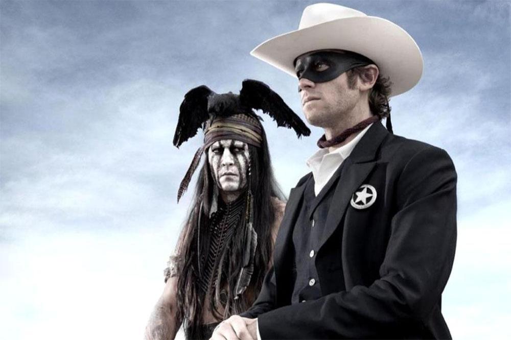 Armie Hammer and Johnny Depp in 'The Lone Ranger'
