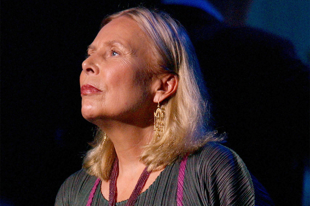 Joni Mitchell has threatened to remove her music from Spotify