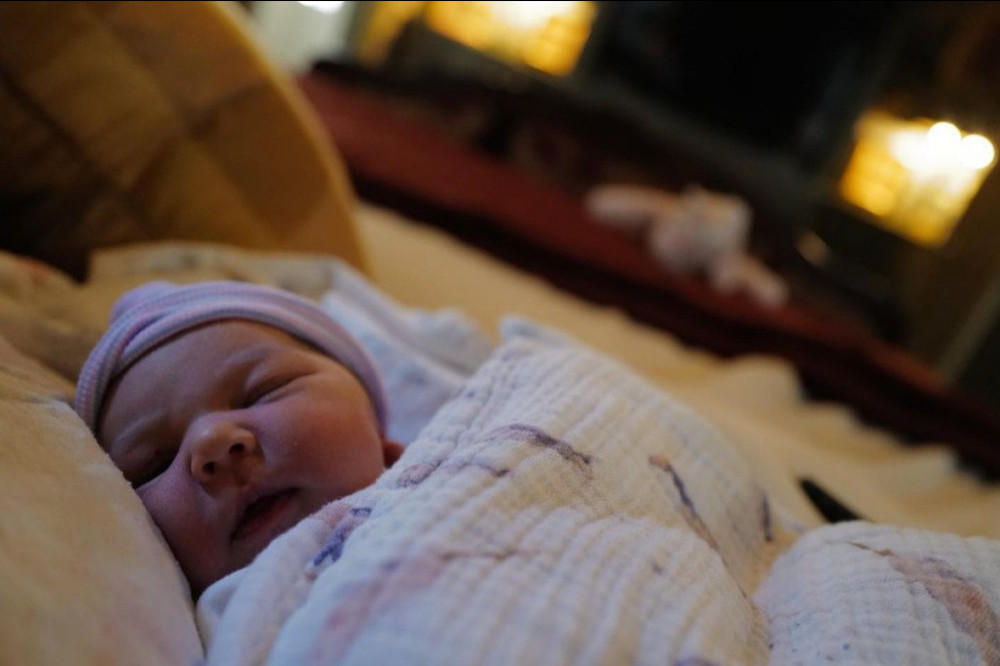 Josh Brolin's newborn baby (c) Instagram