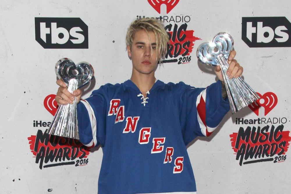 Justin Bieber at the iHeartRadio Awards