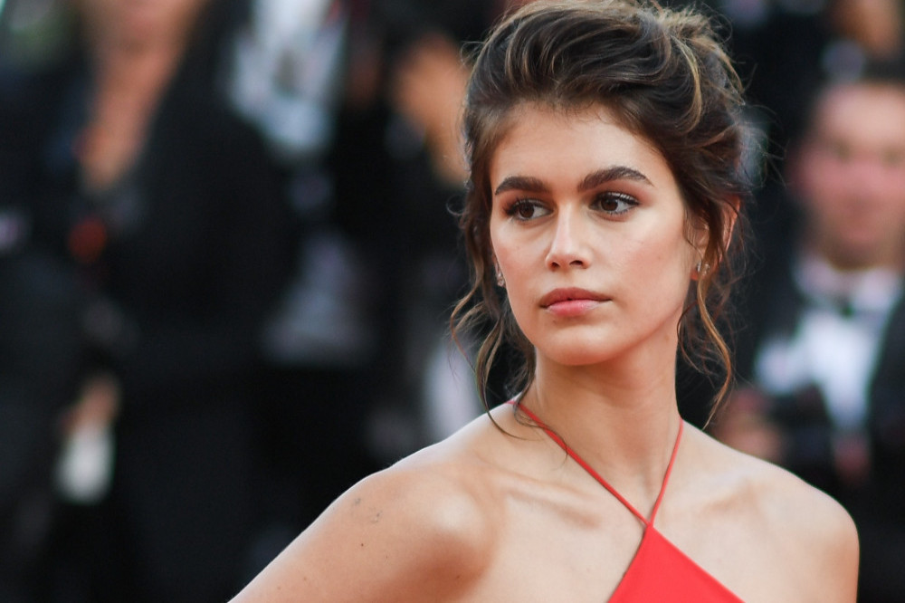 Kaia Gerber wanted to be relaxed at the Elvis premiere