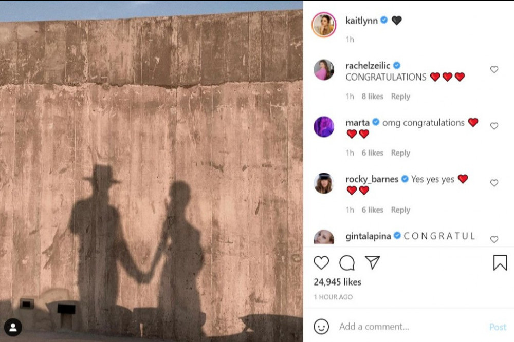 Kaitlynn Carter's Instagram (c) post