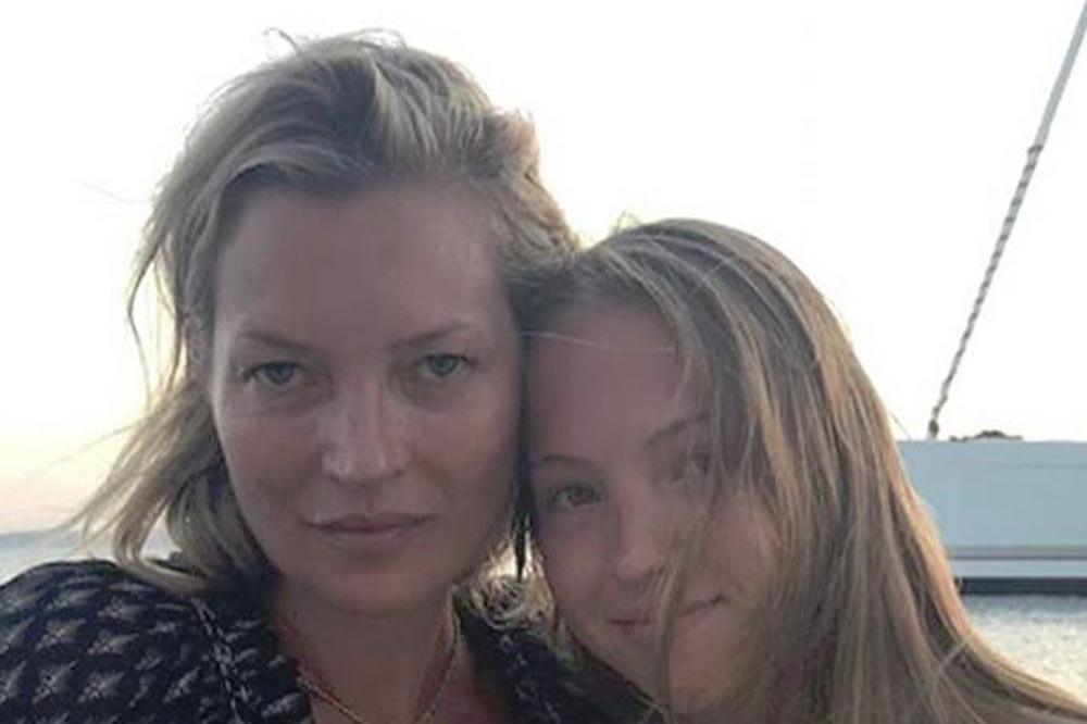 Kate Moss and Lila Grace Instagram (c) 