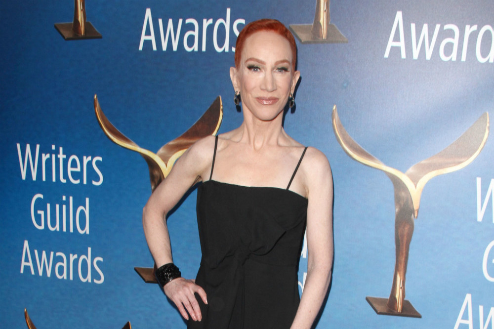 Kathy Griffin pokes fun at her junkie past