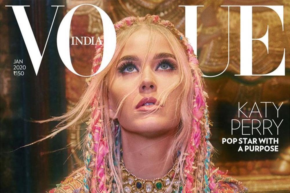 Katy Perry for Vogue India