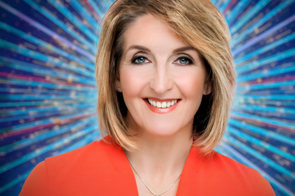 Kaye Adams has banned her family from the Strictly Come Dancing studio