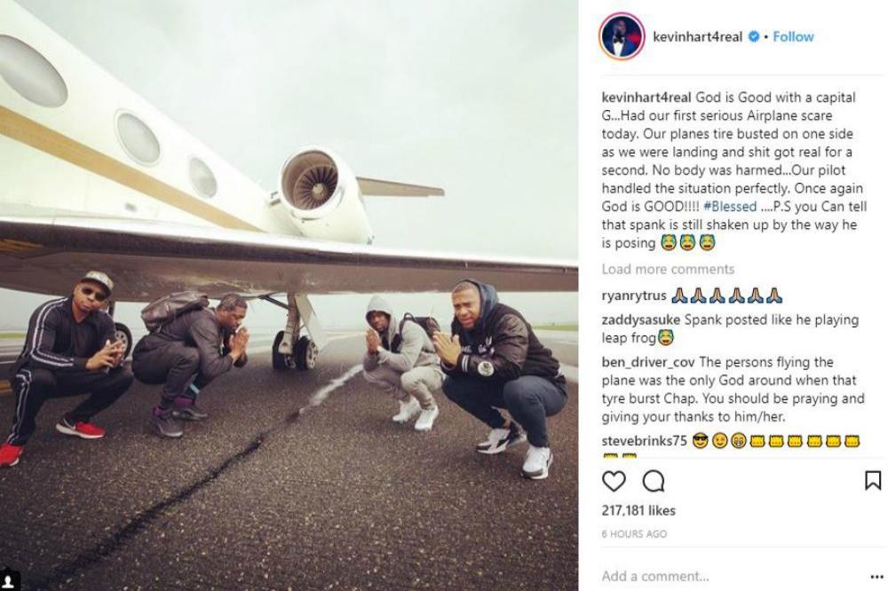 Kevin Hart's jet (c) Kevin Hart/Instagram