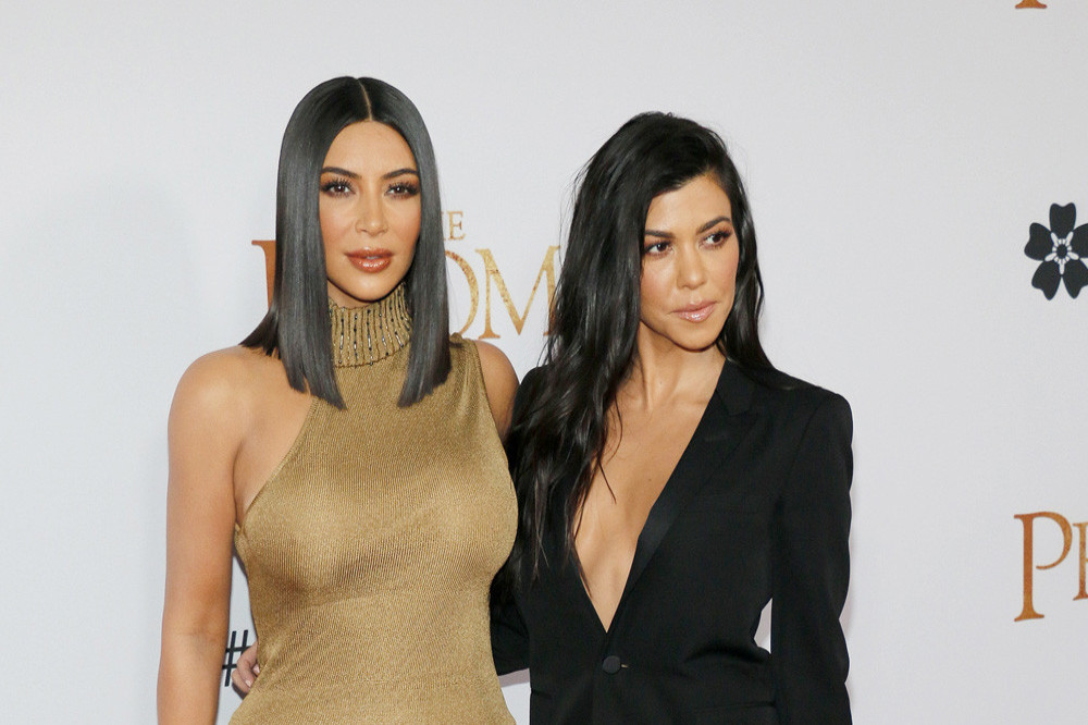 Kourtney Kardashian and her sister Kim appear to have fallen out again