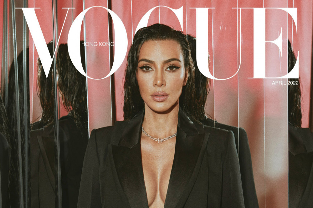 Kim Kardashian covers Vogue Hong Kong (Photo by Greg Swales)