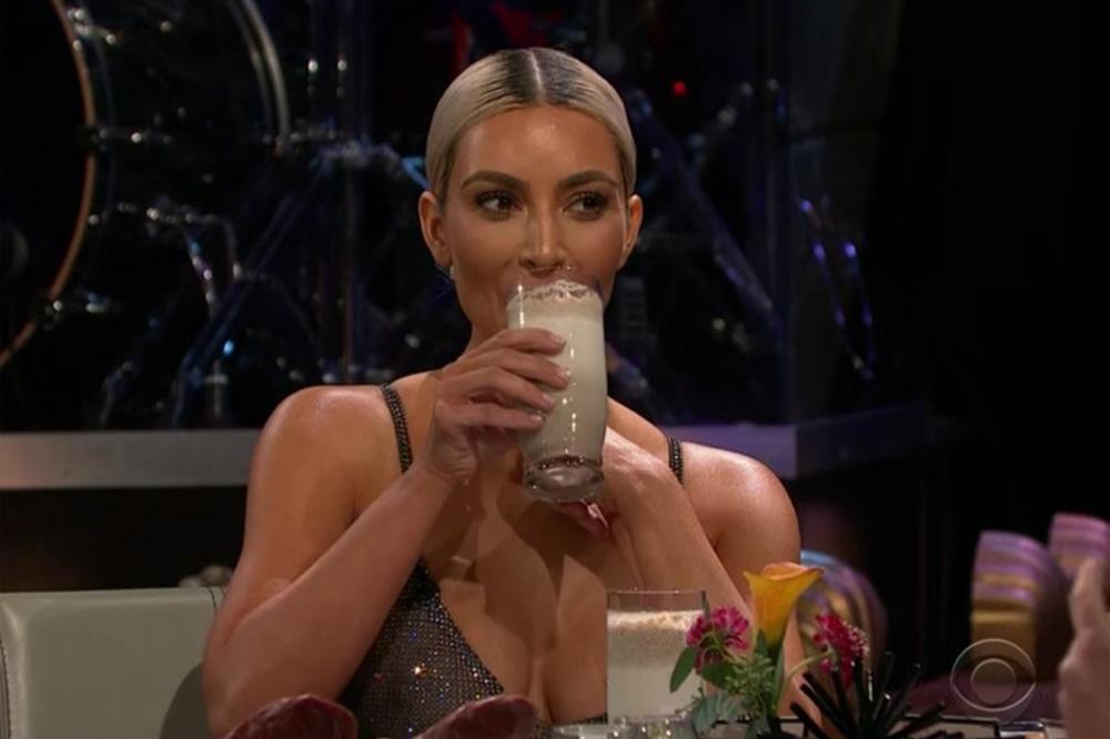 Kim Kardashian West  on The Late Late Show with James Corden
