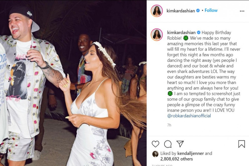 Kim Kardashian West's Instagram (c) post