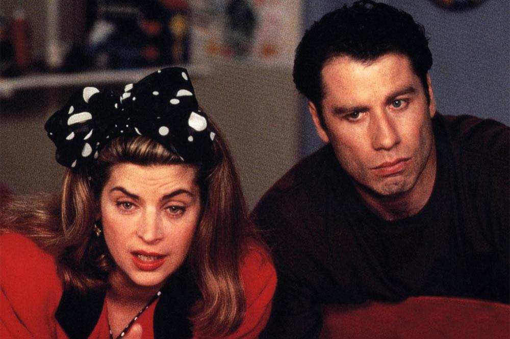Kirstie Alley and John Travolta in Look Who's Talking